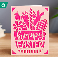 hoppy easter card