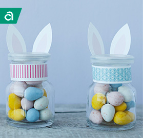 Bunny Candy Jars