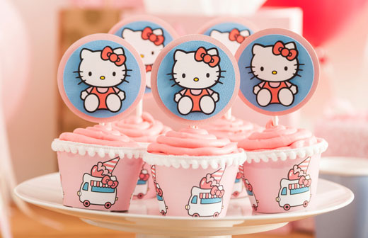 Hello Kitty Cupcake Wrappers