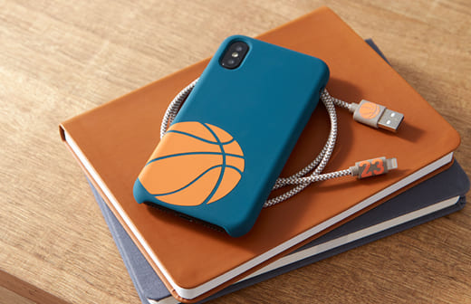 バスケットボール電話ケース