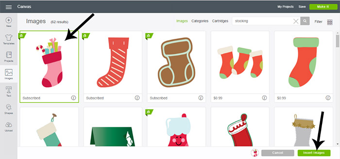 1: Choose Your Image Pick out the image for your stocking onesie