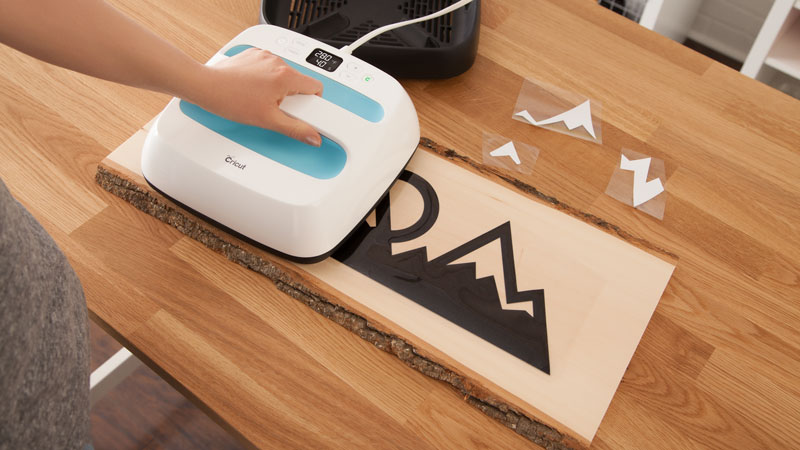 How To Iron On Cricut Vinyl With Heat Press