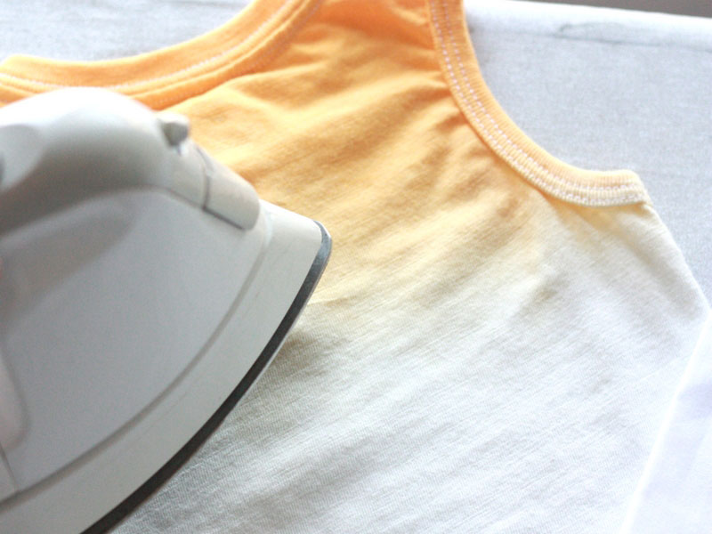 4: Prepare Your Shirt for Iron-On Get your shirt ready for the vinyl