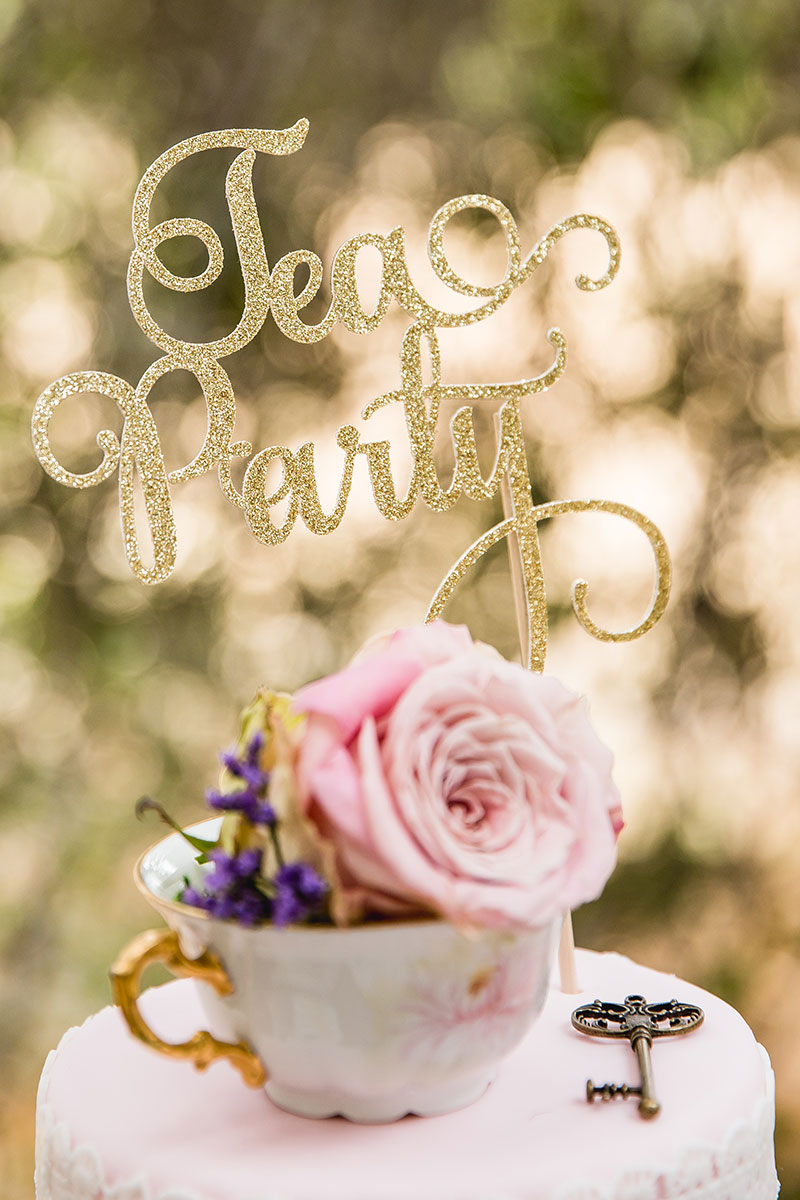Brewing with Creativity – A Tea Time Affair Swirly cake topper