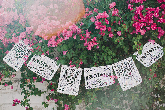 Papel Picado Banner Wedding Banner