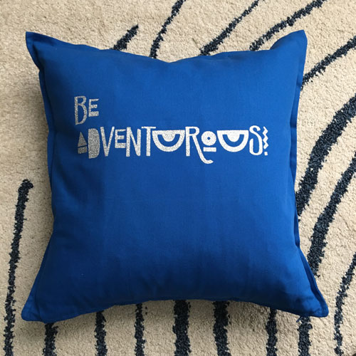 #SayItWithCricut: Our Secret Obsession for DIY Pillows! Be Adventerous
