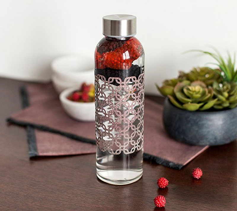Patterned Water Bottle Make your own patterned water bottle