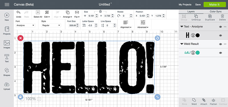 Working With Fonts In Cricut Design Space Cricut