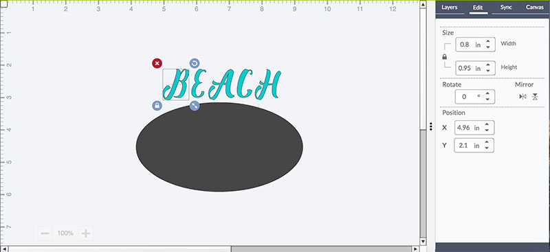 Step 4: Align Text With Oval Align your text with your oval shape