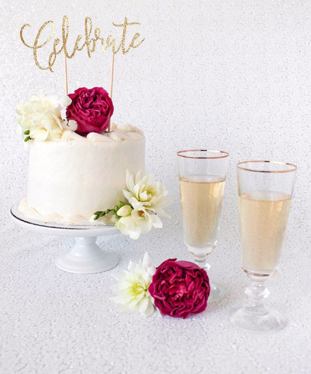 Celebrate Cake Topper Celebrate Cake Topper