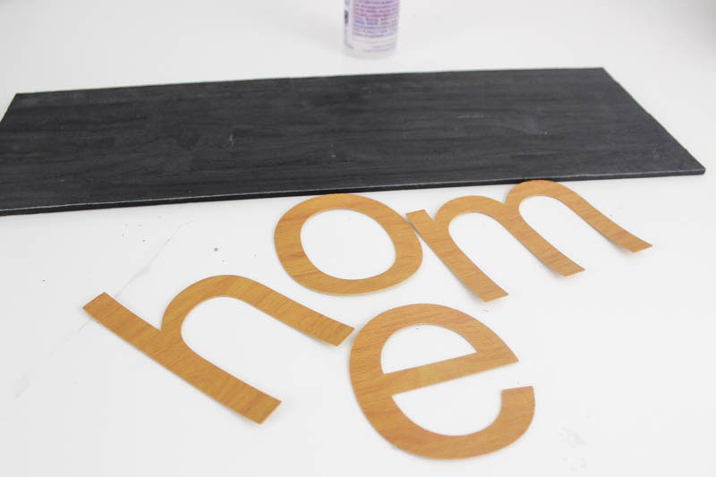 Add Faux Wood To Give Your Home Texture Home sign