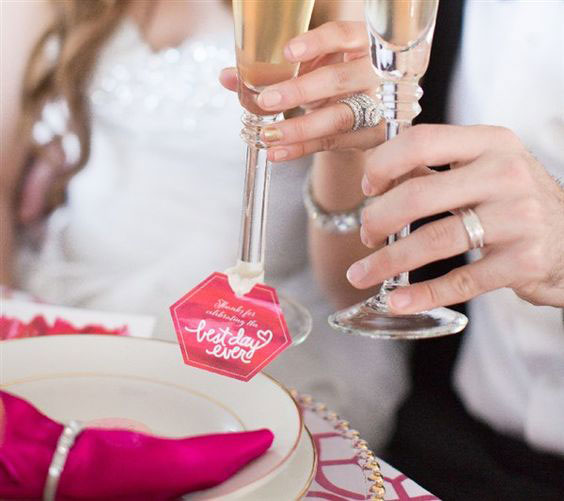 Cuttable Wedding Ideas For The Ultimate DIY Bride Drink tag