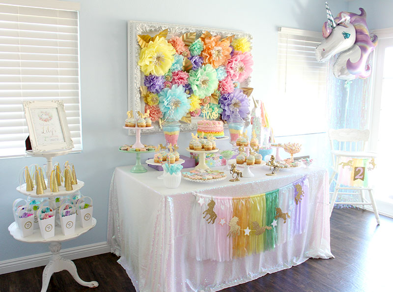 This Unicorn Party  Will Make Your Eyes Sparkle Cricut 