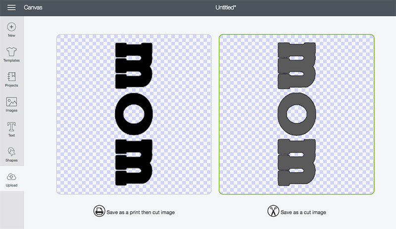 Creating a Shadow in Cricut Design Space v3 Print then Cut Workaround
