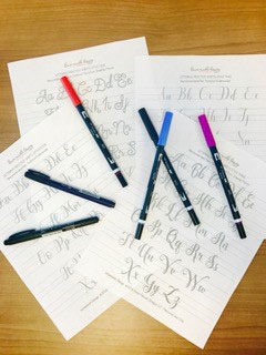 3: Print Templates and Practice Practice hand-lettering with templates