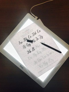 Jumping on the Hand-lettering Bandwagon Practice hand-lettering with templates