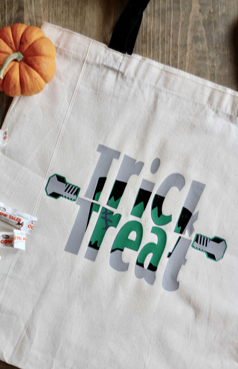 Make This Trick or Treat Bag With the Knockout Method Trick or Treat Bag with the Knockout method