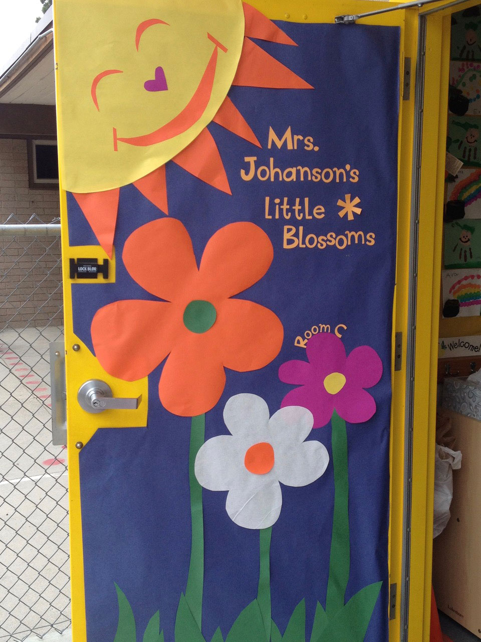User Spotlight: Marlene Chamberlin Decorated classroom door