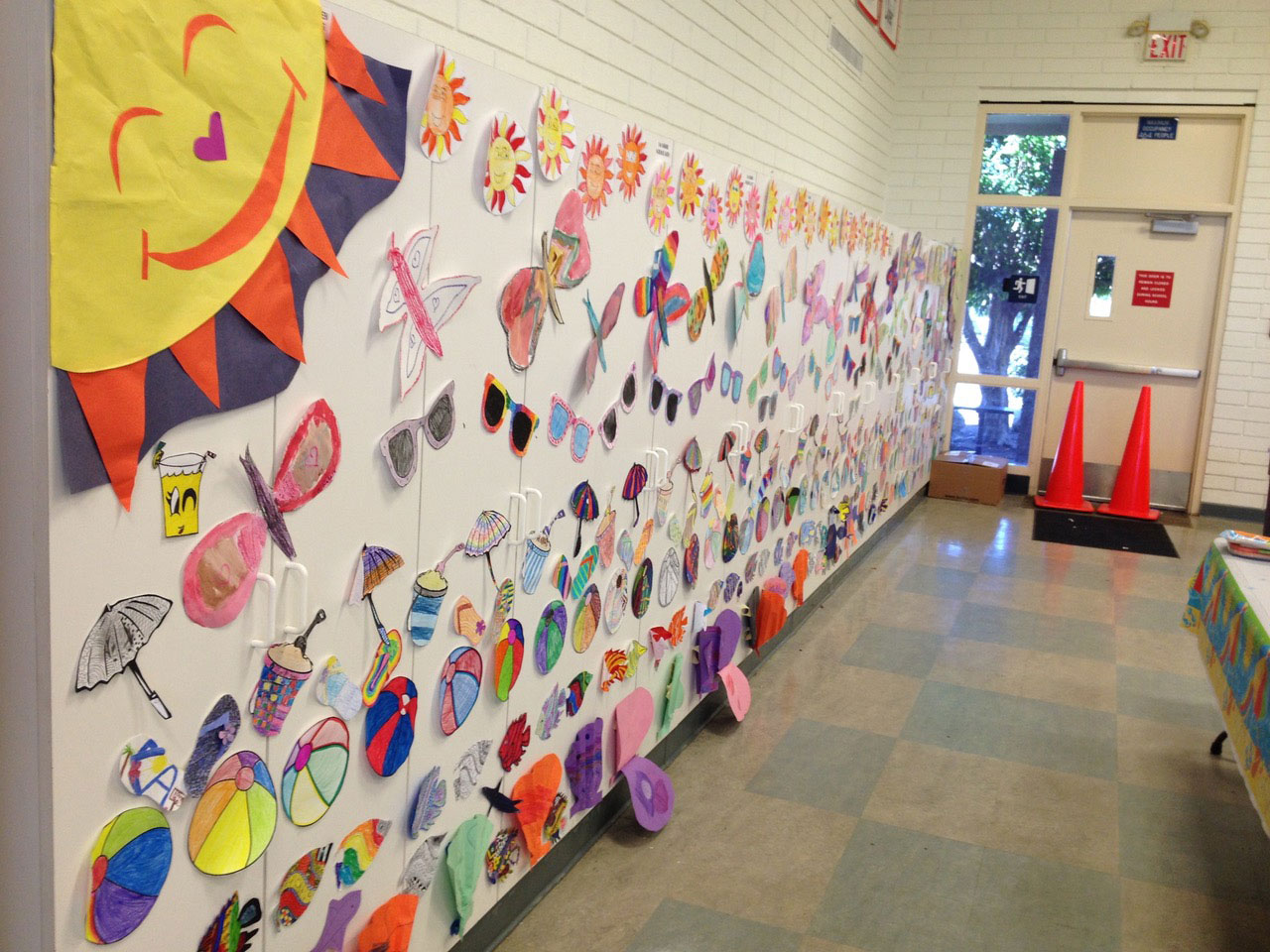 User Spotlight: Marlene Chamberlin School wall display