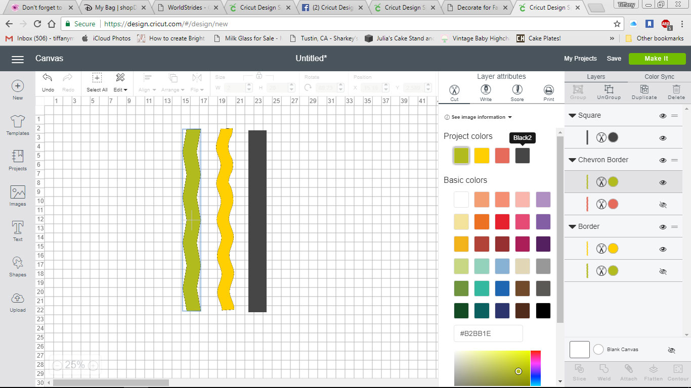 3: Change Color & Duplicate Change the color