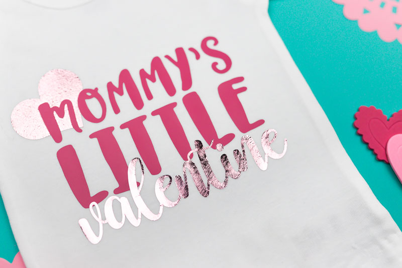 Little Valentine Onesies with Free Cut Files - Hey, Let's Make Stuff