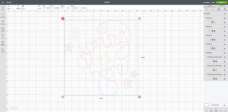 Download Write in Multiple Colors Using the Cricut Contour Tool ...