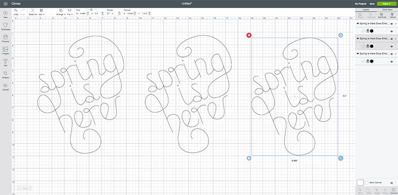 Write in Multiple Colors Using the Cricut Contour Tool Using the Contour tool