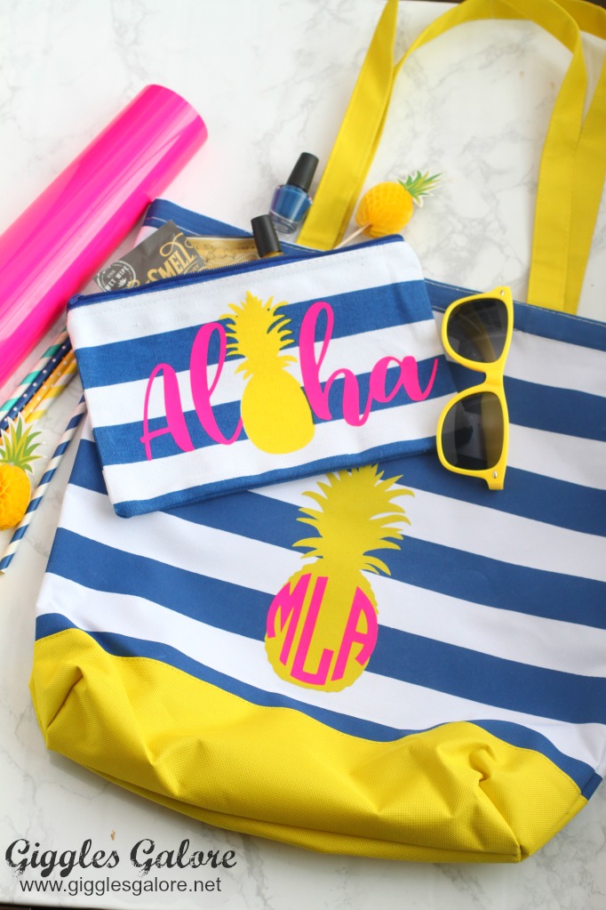 Personalized Beach Gear With Cricut Cricut