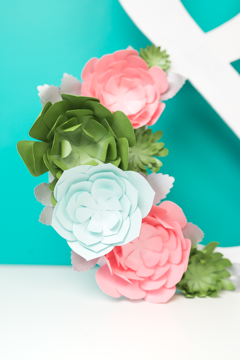 How to Make Paper Succulents with Your Cricut - Hey, Let's Make Stuff