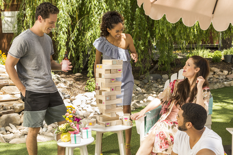 Tumbling Towers and Other Essential Yard Games DIY Tumbling towers game