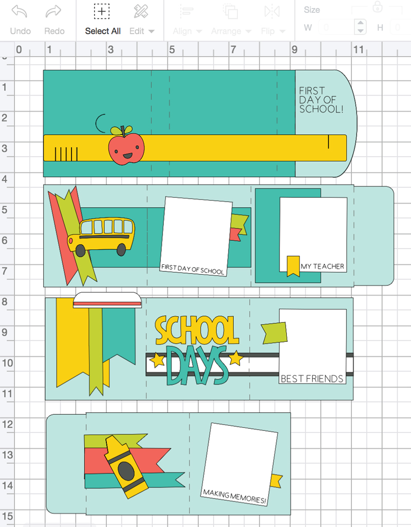 DIY This Precious First Day of School Memory Book Back to School Memory Book