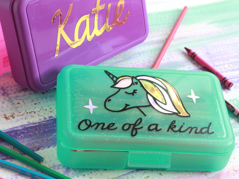 personalized pencil box