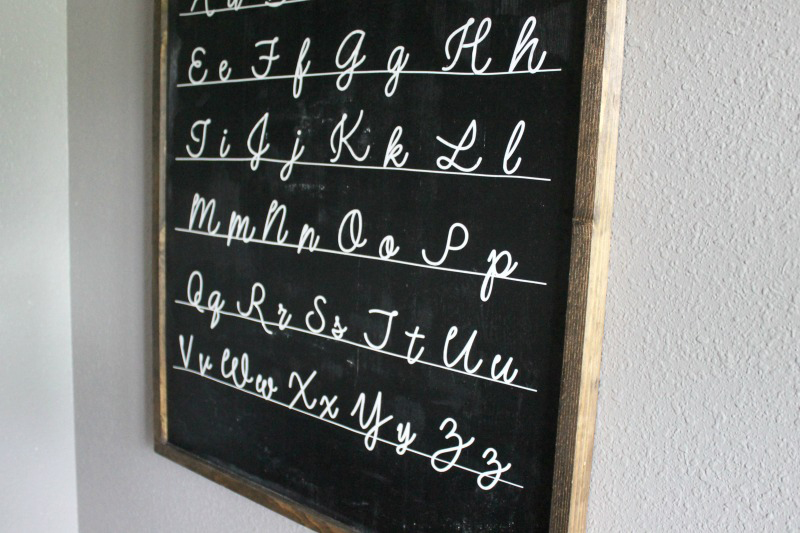 5: Rub Chalk on Your Sign Rub Chalk on Your Sign