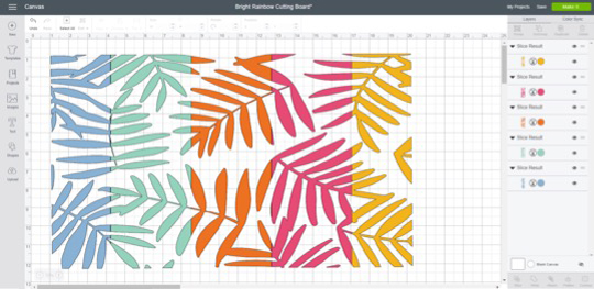 Slice Your Way to a DIY Rainbow Tray DIY Rainbow Tray