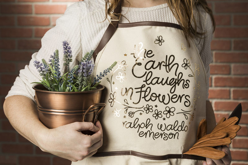 holographic ironon Cricut