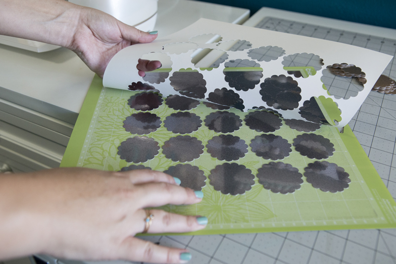 . DIY Rosette Name Tags