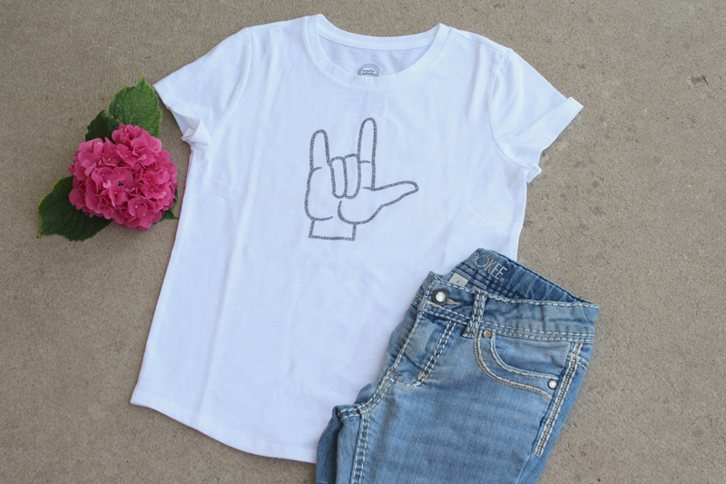 Learning American Sign Language with 5 Little Monsters American Sign Language Shirts