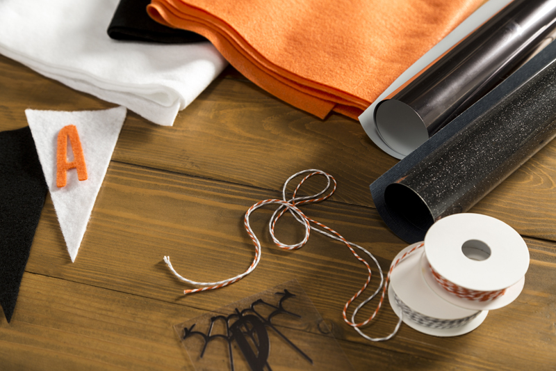 Materials Needed: DIY Happy Halloween Banner