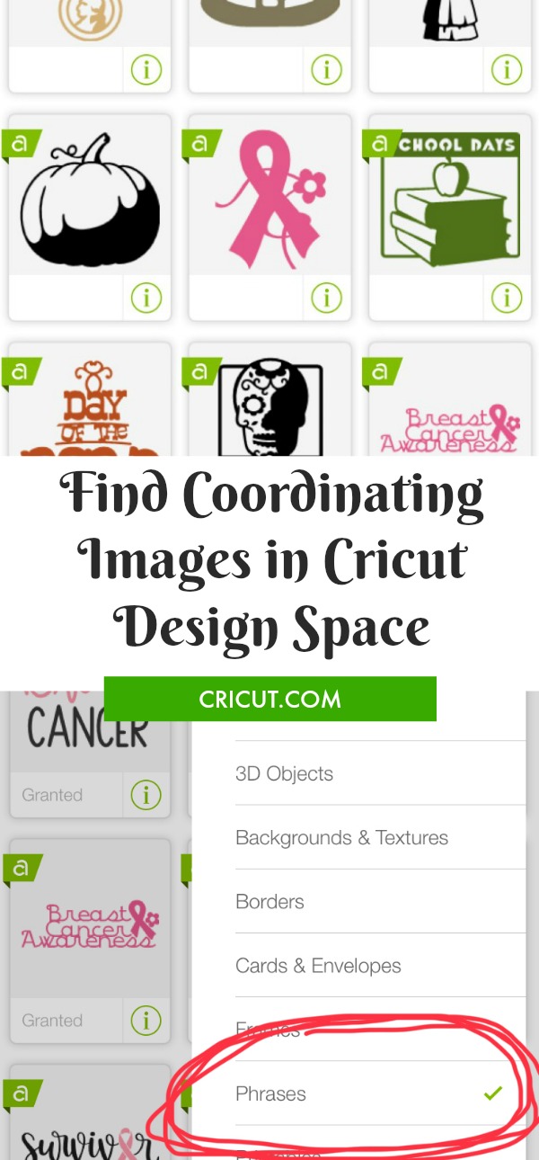 Finding Coordinating Images in Design Space (and Promoting Breast Cancer Awareness Month Too!) Finding Coordinating Images in Design Space