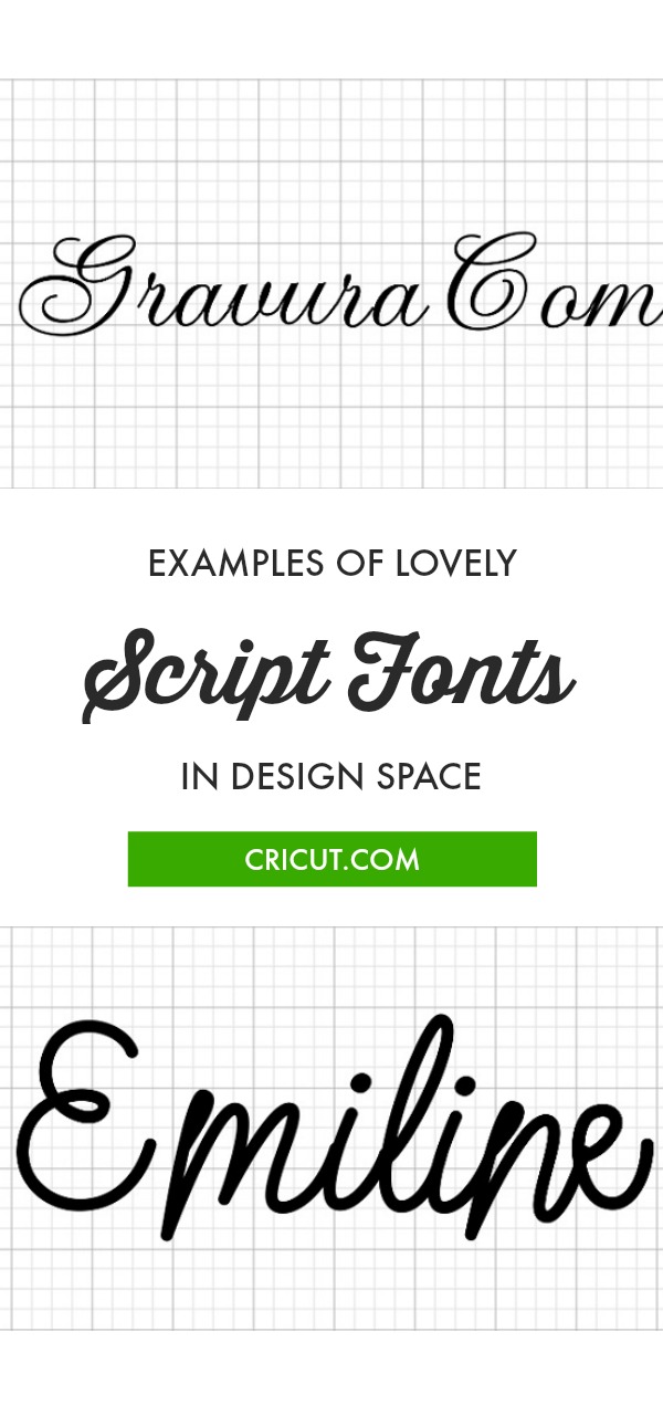Get Fancy With These Script Fonts | Cricut