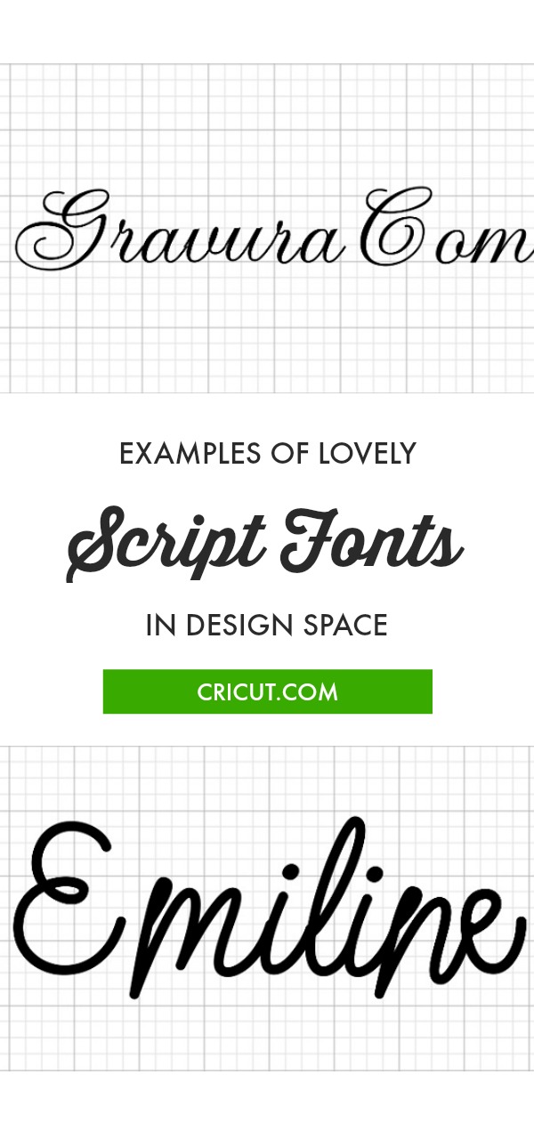 writing fonts for cricut