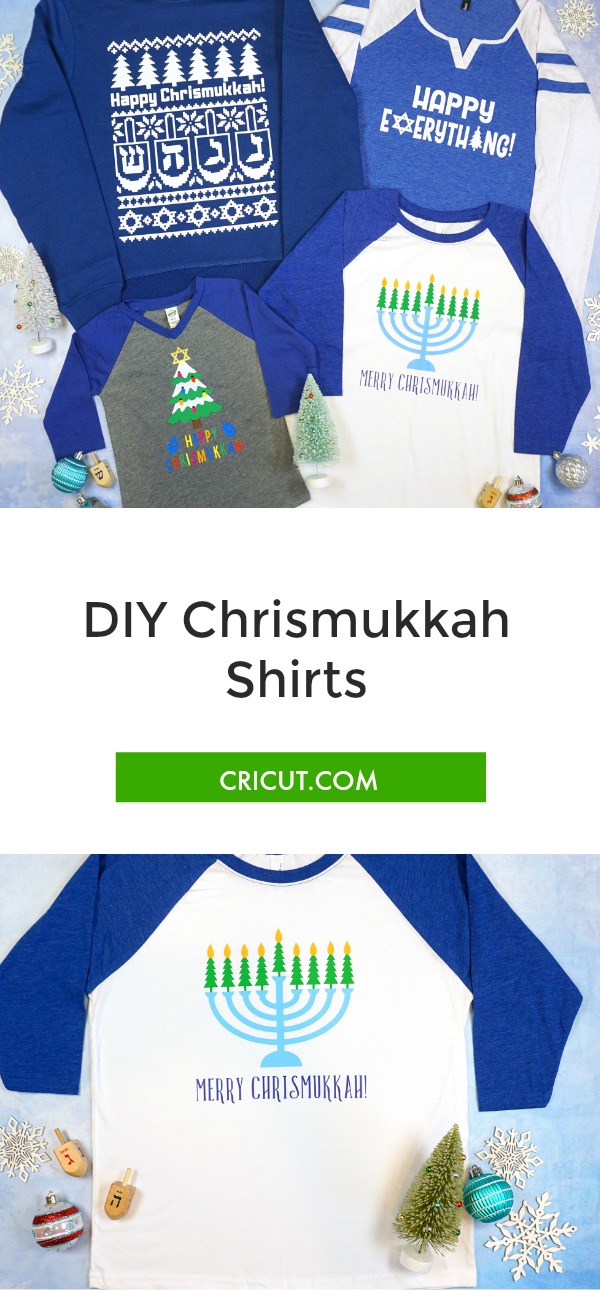 Happy Chrismukkah! Celebrate ALL the things!! DIY Chrismukkah Shirts