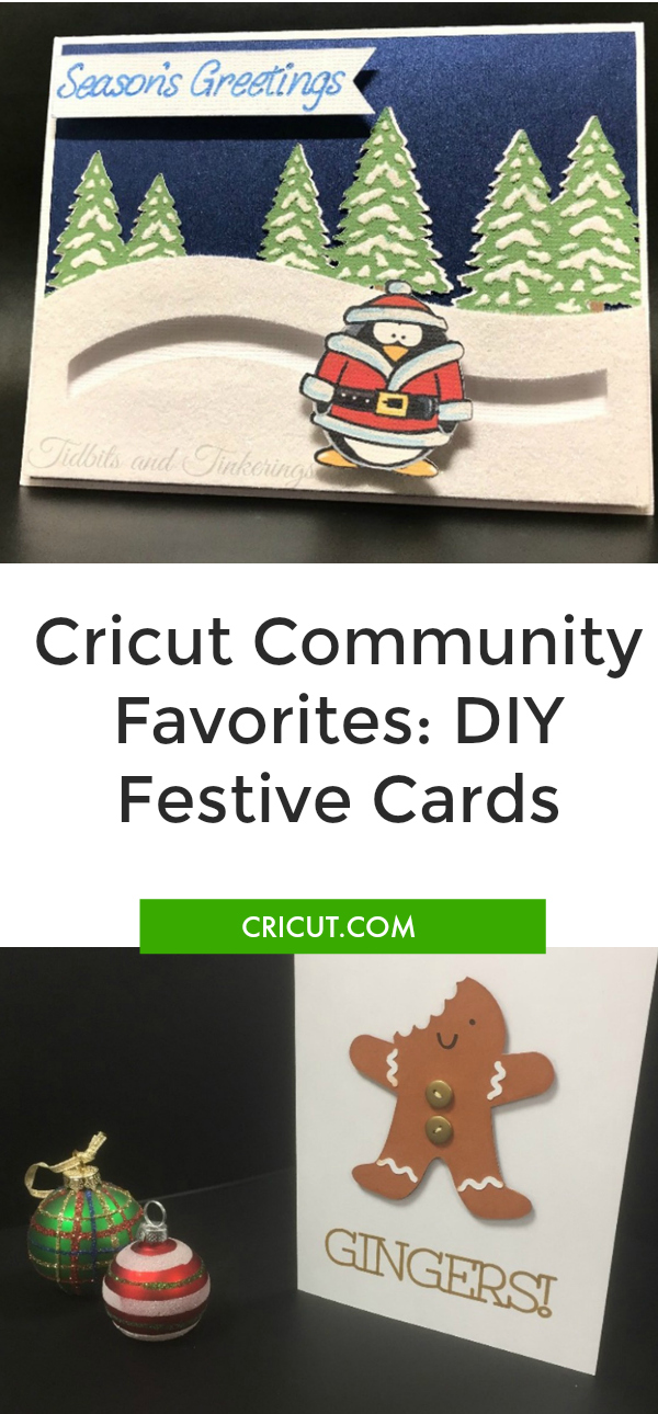 Cricut Community Favorites: Festive Cards Cricut Community Favorite Festive Cards