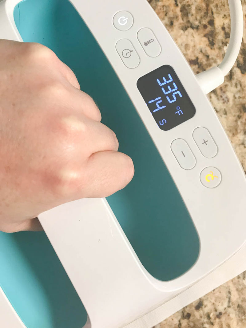 3: Press the Iron-on Adhere your iron-on