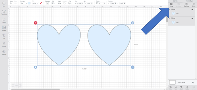 Be a Cricut Pro in 3 Months: Slice, Weld, Attach, and Group Using the group tool in Cricut Design Space