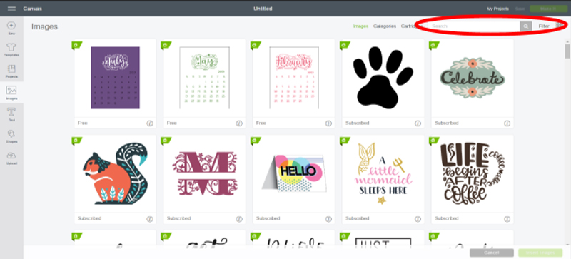 Be a Cricut Pro in 3 Months: Finding Images in Cricut Design Space™ Finding Images in Cricut Design Space