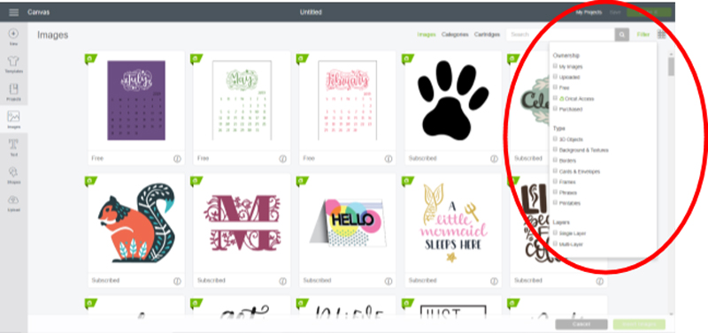 Be a Cricut Pro in 3 Months: Finding Images in Cricut Design Space™ Finding Images in Cricut Design Space