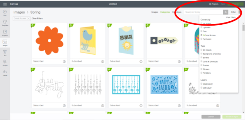 Be a Cricut Pro in 3 Months: Finding Images in Cricut Design Space™ Finding Images in Cricut Design Space