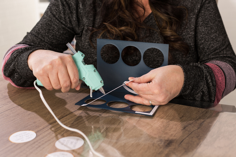 4: Glue… DIY Anniversary Party Centerpiece Game