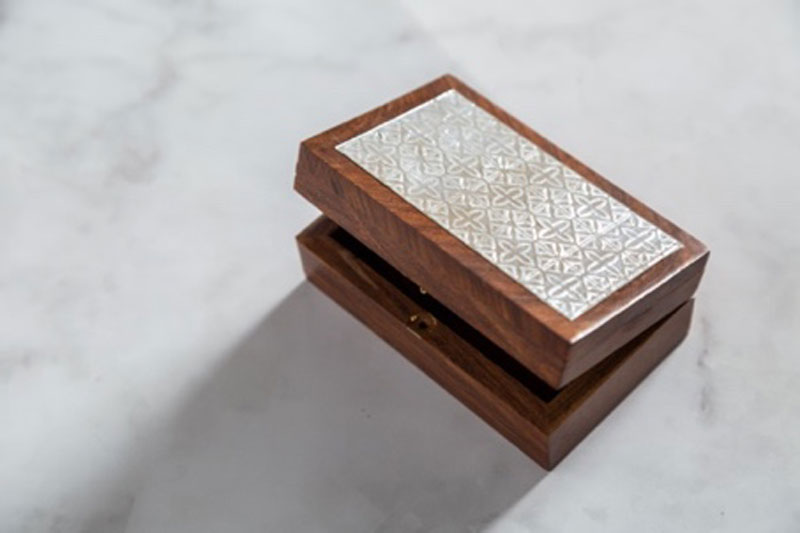 Introducing Four New Maker® Tools to Expand Your Creative Life Jewelry Box Decorated by the Cricut Maker Fine Debossing Tool